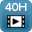 Archivio video di 130 ore su SD card della massima capacità